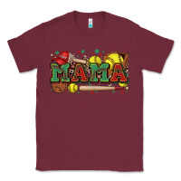 Burgundy mama softball Classic Tee - Zillion Design Studio