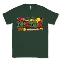 Sports Green mama softball Classic Tee - Zillion Design Studio