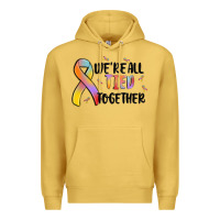 Antique Gold we are all tied together Premium Hoodie - MaliasSmallBusiness