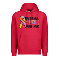 Cardinal we are all tied together Premium Hoodie - MaliasSmallBusiness