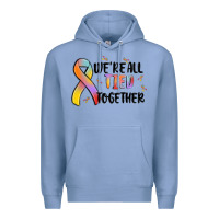 Colony Blue we are all tied together Premium Hoodie - MaliasSmallBusiness