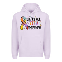 Lilac we are all tied together Premium Hoodie - MaliasSmallBusiness