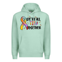 Seafoam we are all tied together Premium Hoodie - MaliasSmallBusiness