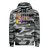 Slate Camo we are all tied together Premium Hoodie - MaliasSmallBusiness