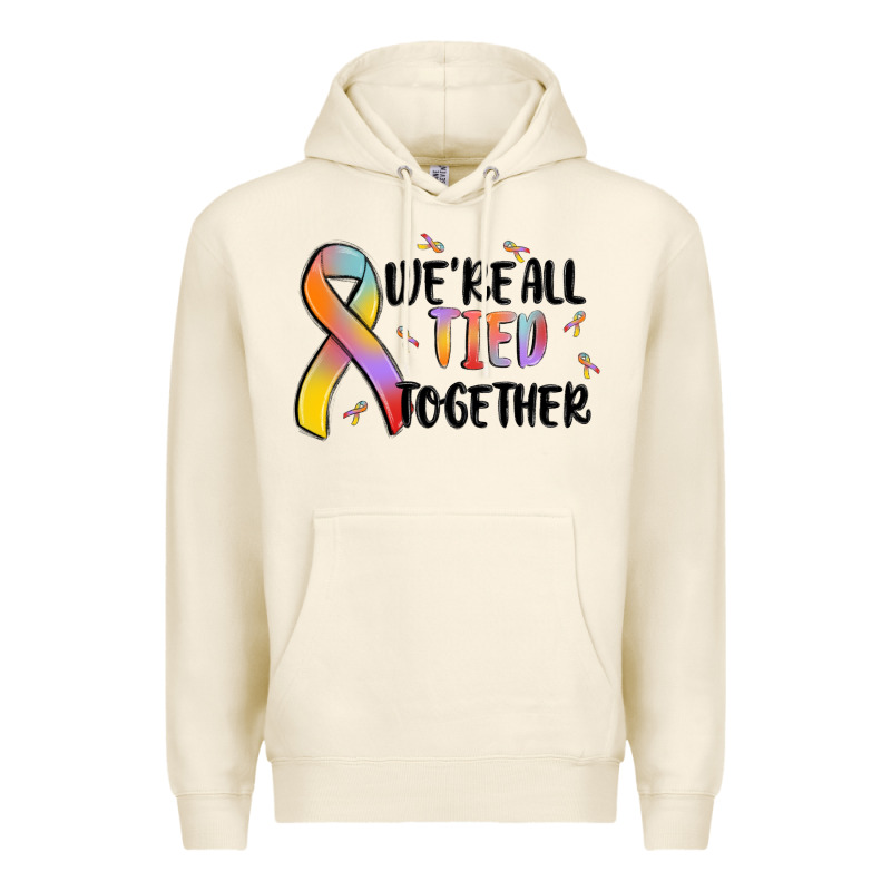 We Are All Tied Together Premium Hoodie by MaliasSmallBusiness | Teevron