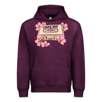 Mauve Wine lover babe valentines day Urban Hoodie - MaliasSmallBusiness