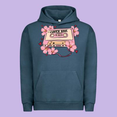 Lover Babe Valentines Day Urban Hoodie Designed By Maliassmallbusiness
