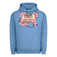 Pigment Pebble Blue lover babe valentines day Urban Hoodie - MaliasSmallBusiness