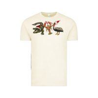 Vintage Arctic Christmas alligator pelican crawfish Vintage Tee - BarkalooDesign