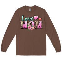 Chestnut love mom Long Sleeve Tee - Zillion Design Studio