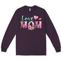 Plum love mom Long Sleeve Tee - Zillion Design Studio