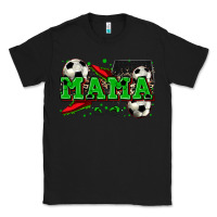 Black mama soccer Classic Tee - Zillion Design Studio
