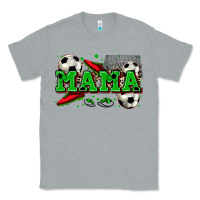 Heather Grey mama soccer Classic Tee - Zillion Design Studio