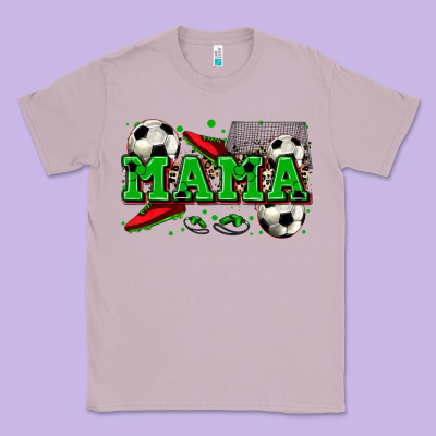 Mama Soccer Classic Tee Designed By Zillion Design Studio