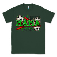 Sports Green mama soccer Classic Tee - Zillion Design Studio