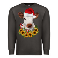 Smoke calf sunflower christmas Premium Sweatshirt - JahusDesignShop