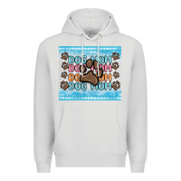 Dove Grey dog mom Premium Hoodie - MaliasSmallBusiness