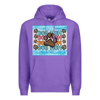 Purple dog mom Premium Hoodie - MaliasSmallBusiness