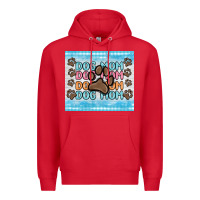 Red dog mom Premium Hoodie - MaliasSmallBusiness