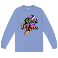 Colony Blue cool mom Long Sleeve Tee - Zillion Design Studio
