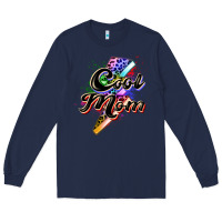 Navy cool mom Long Sleeve Tee - Zillion Design Studio