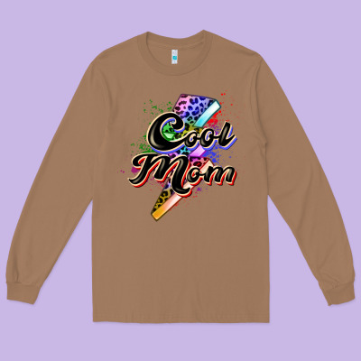 Long Sleeve Tee cool mom