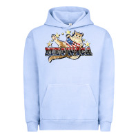 Pigment Grape Ice meowica cat Urban Hoodie - NancyCooperArtShop