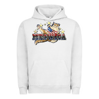 Pigment Lunar Rock meowica cat Urban Hoodie - NancyCooperArtShop