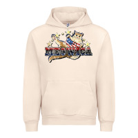 Sandshell meowica cat Urban Hoodie - NancyCooperArtShop