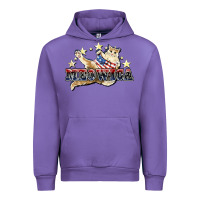 Tulip meowica cat Urban Hoodie - NancyCooperArtShop