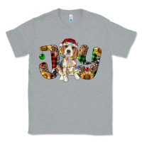 Heather Grey beagle christmas joy Classic Tee - RanaPortraitStore