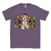 Lavender beagle christmas joy Classic Tee - RanaPortraitStore