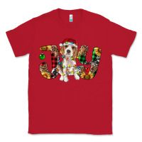 Red beagle christmas joy Classic Tee - RanaPortraitStore