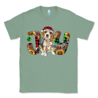 Sage beagle christmas joy Classic Tee - RanaPortraitStore
