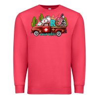 Cardinal rca nurse truck with cactus Premium Sweatshirt - AdoDesignShop