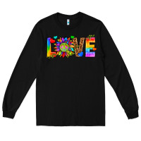 Black lgbtq love Long Sleeve Tee - texasbilliewilder