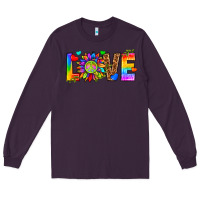Plum lgbtq love Long Sleeve Tee - texasbilliewilder