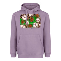 Lavender baseball glove background Heavyweight Hoodie - JahusDesignShop