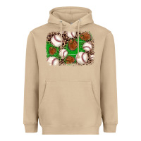 Mushroom baseball glove background Heavyweight Hoodie - JahusDesignShop