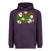 Plum baseball glove background Heavyweight Hoodie - JahusDesignShop