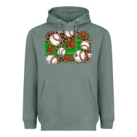 Sage baseball glove background Heavyweight Hoodie - JahusDesignShop