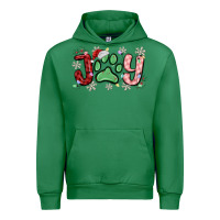 Emerald joy with dog paw Urban Hoodie - MaliasSmallBusiness