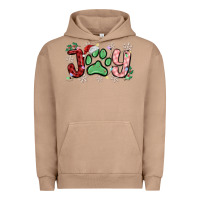 Pigment Burro joy with dog paw Urban Hoodie - MaliasSmallBusiness