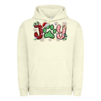 Pigment Pistachio joy with dog paw Urban Hoodie - MaliasSmallBusiness