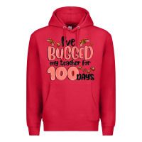 Cardinal i have bugged my teacher for 100 days Premium Hoodie - MaliasSmallBusiness