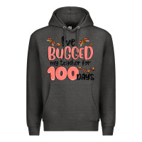 Charcoal Heather i have bugged my teacher for 100 days Premium Hoodie - MaliasSmallBusiness