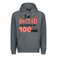 Rock i have bugged my teacher for 100 days Premium Hoodie - MaliasSmallBusiness