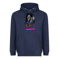 Navy racelife Heavyweight Hoodie - JahusDesignShop