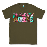 Army Green pediatric nurse Classic Tee - texasbilliewilder