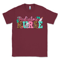 Burgundy pediatric nurse Classic Tee - texasbilliewilder